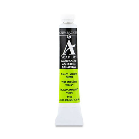 THALO YELLOW GREEN 7.5ML GRA210 ACADEMY WATERCOLOR